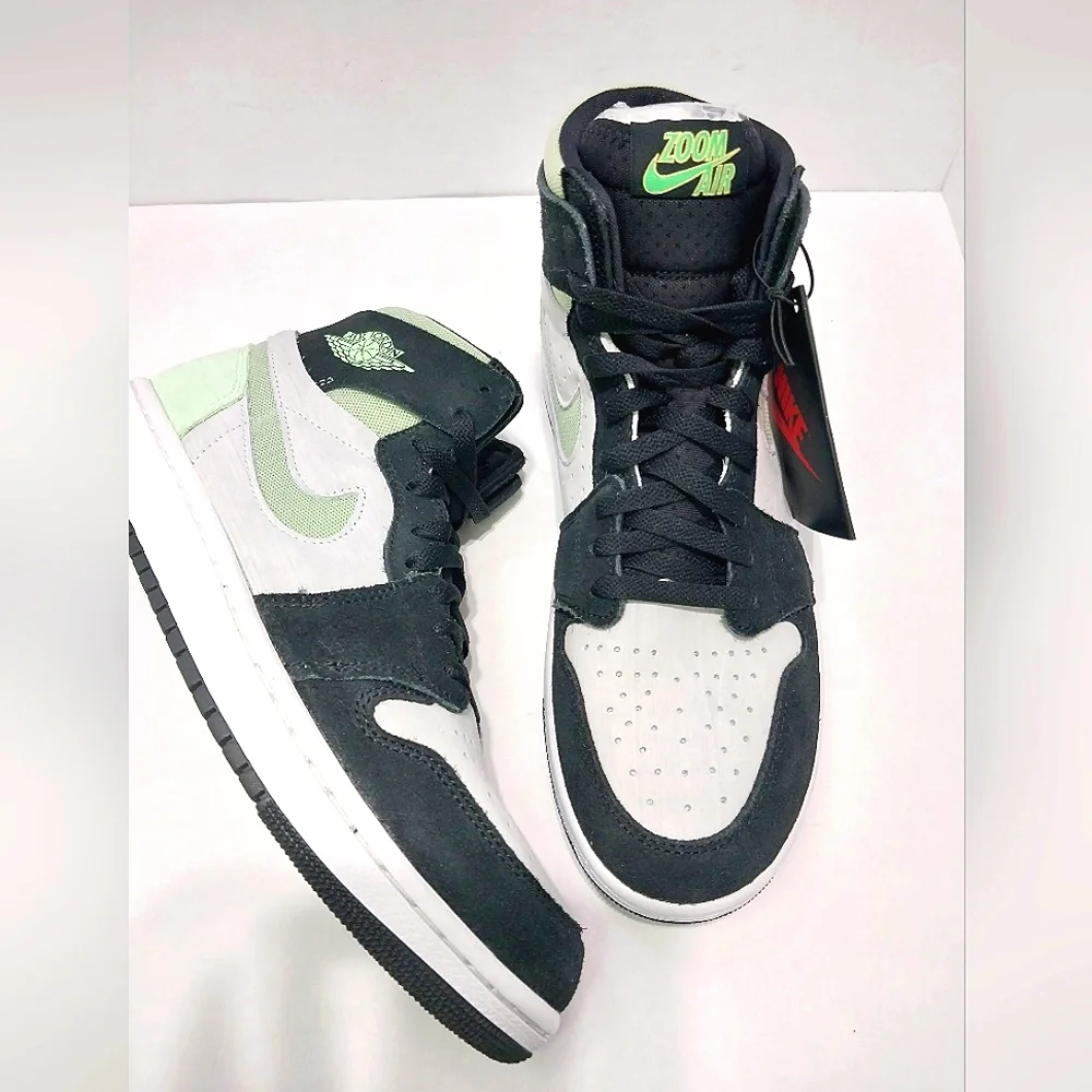 Air Jordan 1 Zoom CMFT 2 Honeydew Sneakers,‎ NWT, Size 9| EUR 42.5
